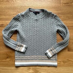 Grey Tommy Hilfiger knit sweater